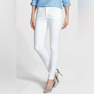 Michael Kors White Skinny Jeans — Slim Stretch Silhouette